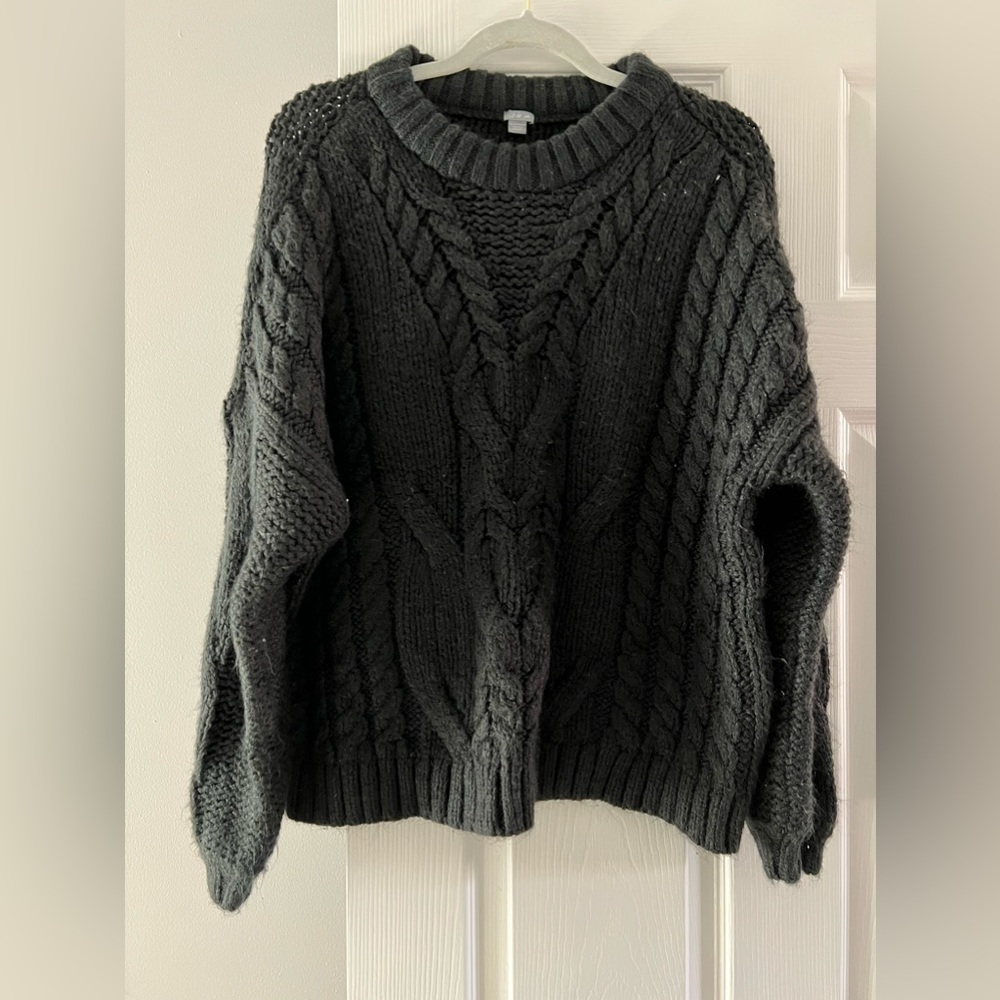 Cable knit aerie sweater